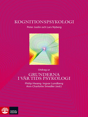 cover image of Kognitionspsykologi